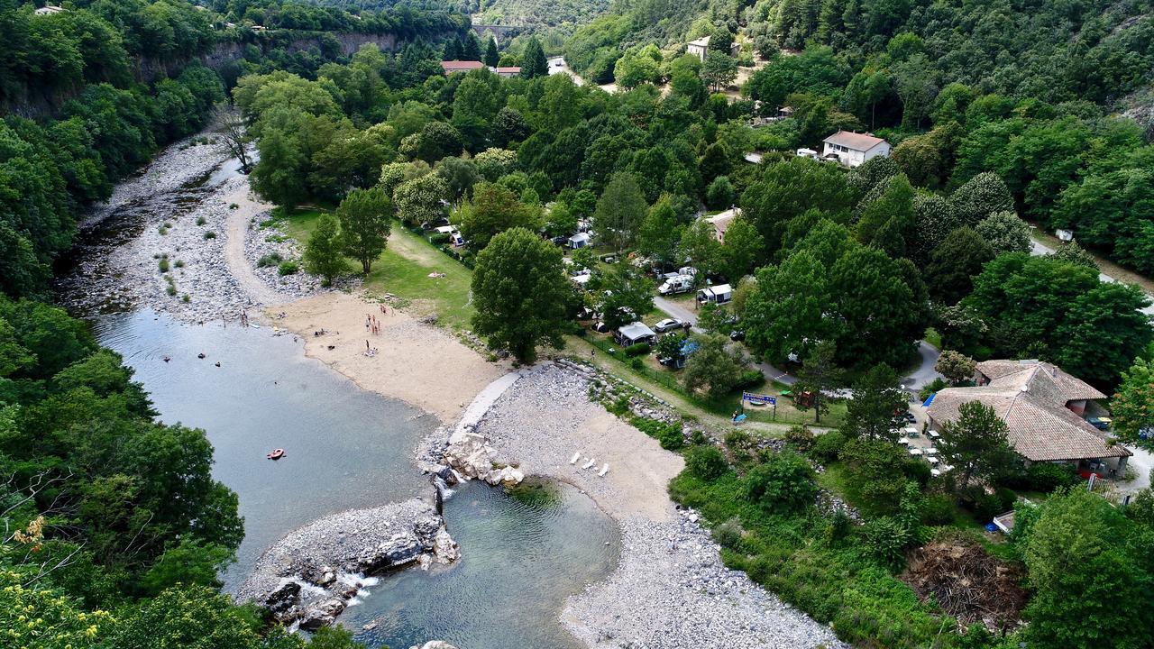 Hotel Camping Le Ventadour Meyras Exteriér fotografie